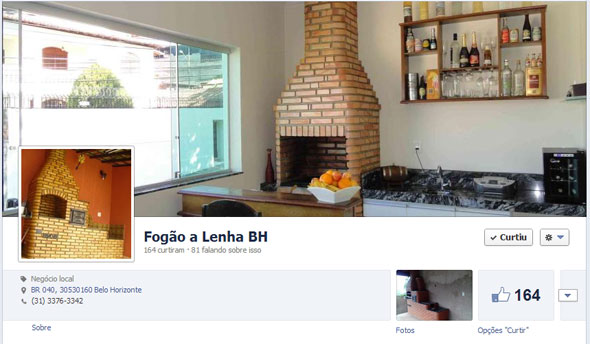 Facebook Fogão a Lenha BH