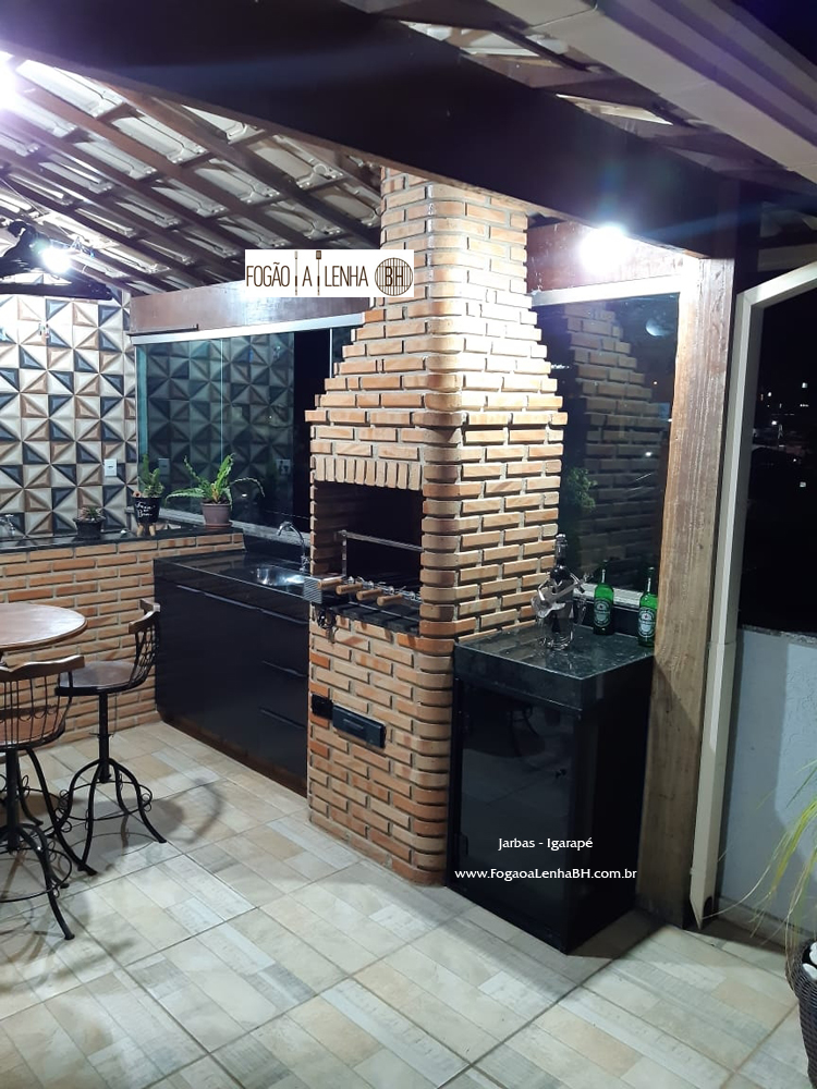 Churrasqueira de Tijolinho em Igarapé