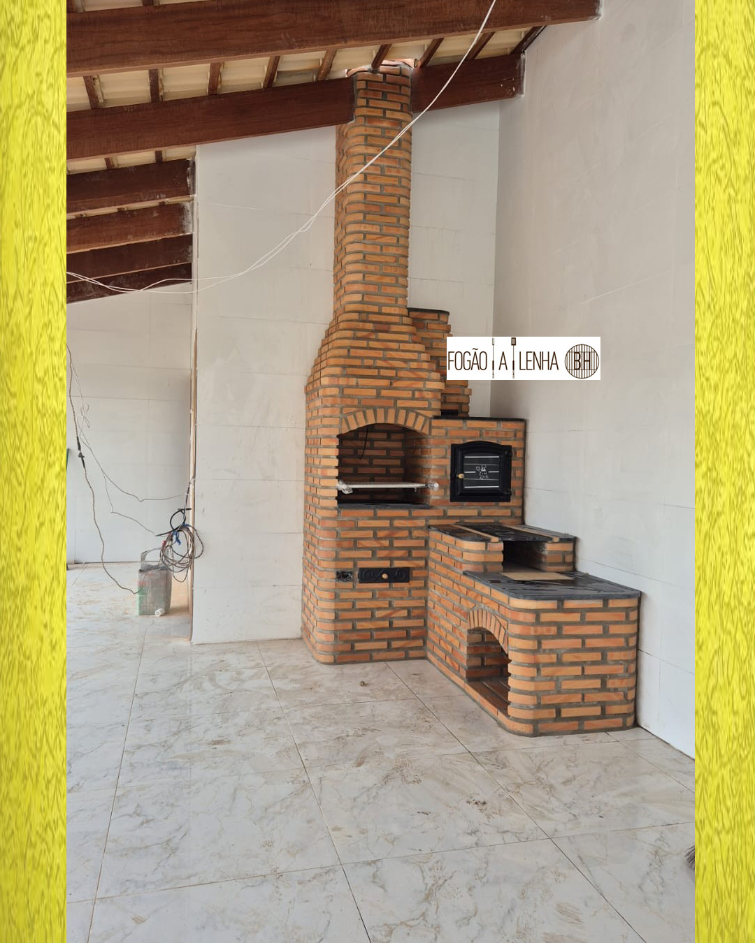 Fogão a Lenha com Forno e Churrasqueira no bairro Fernão Dias, Esmeraldas