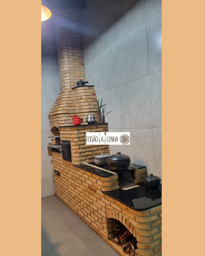 Fogão a Lenha, Forno e Churrasqueira no Imbiruçu - Betim