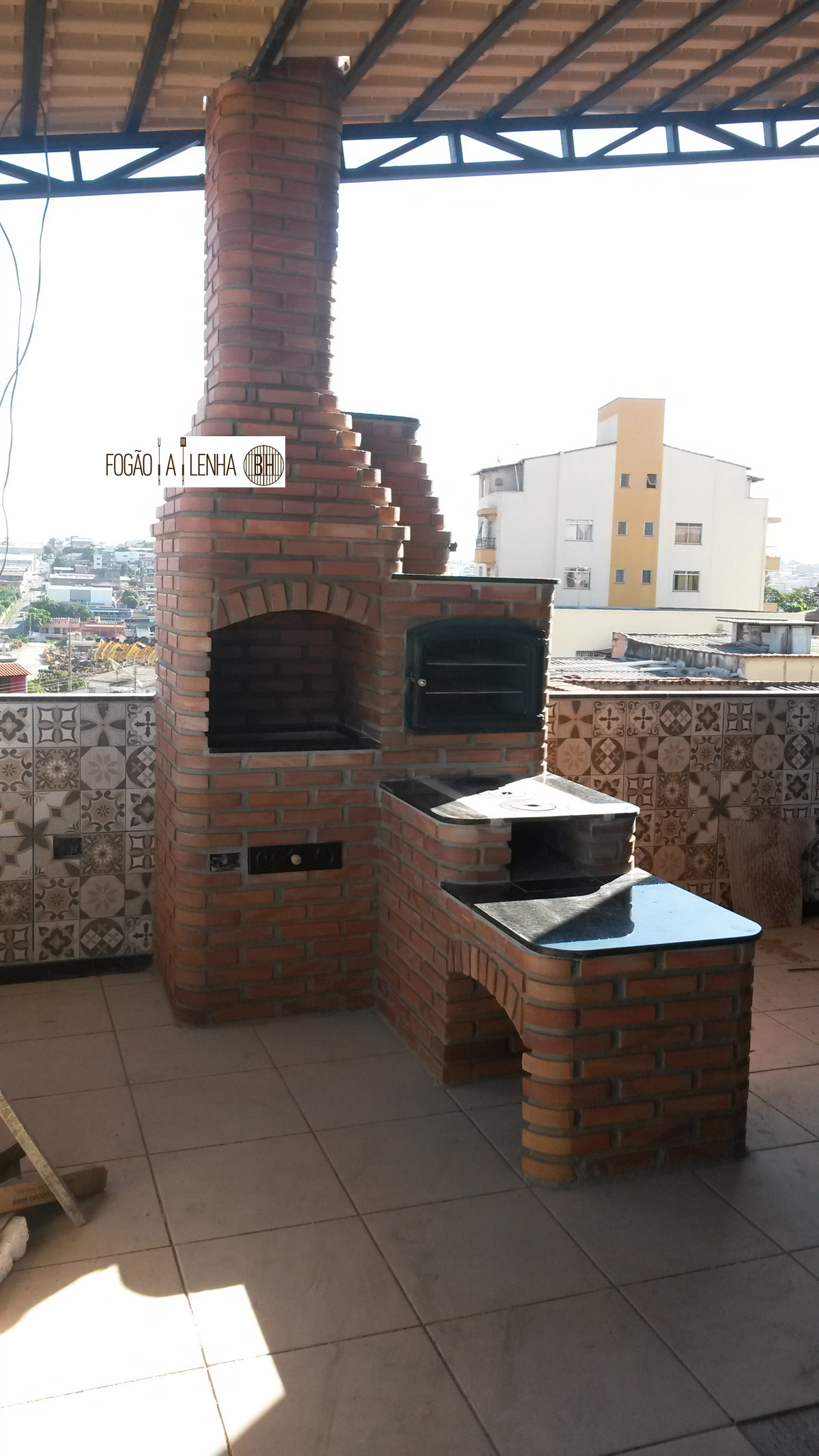 Fogão a Lenha, Forno e Churrasqueira no Eldorado, Contagem